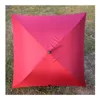 Advertising light fiberglass straight Square Umbrella
