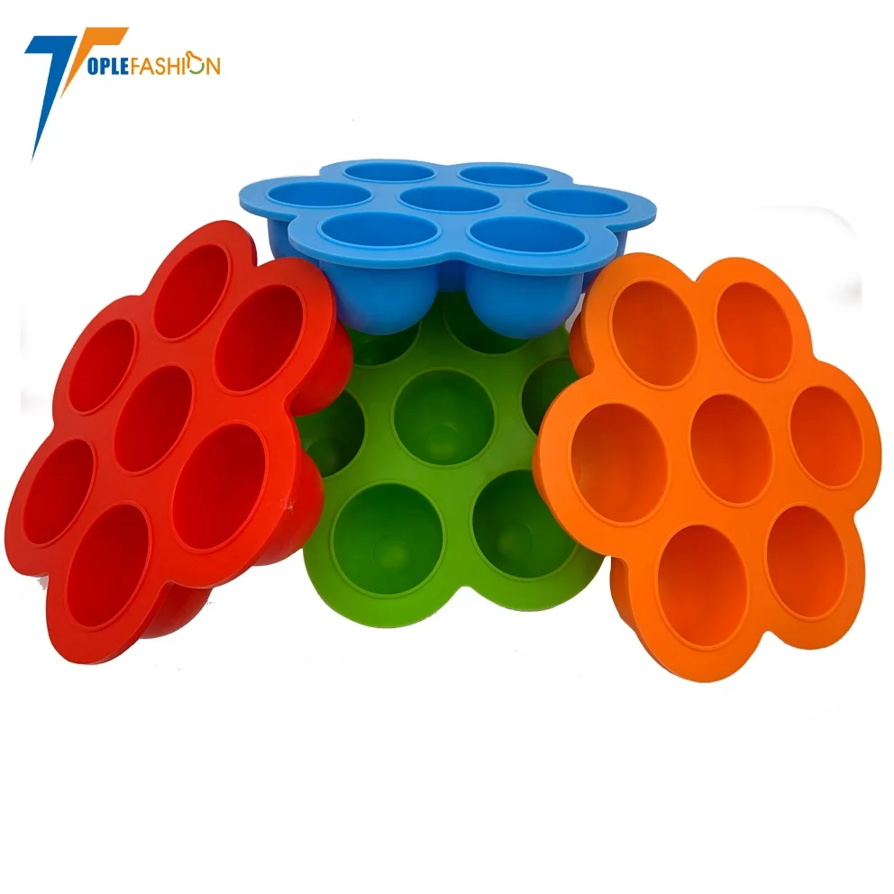 

food grade BPA free silicone baby frozen storage container, Customized