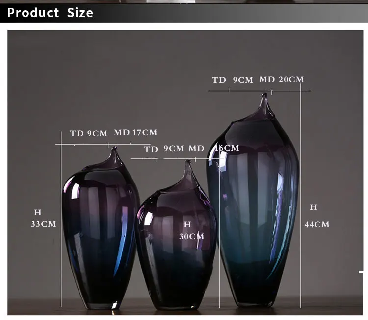 Unique Shaped Glass Vase
