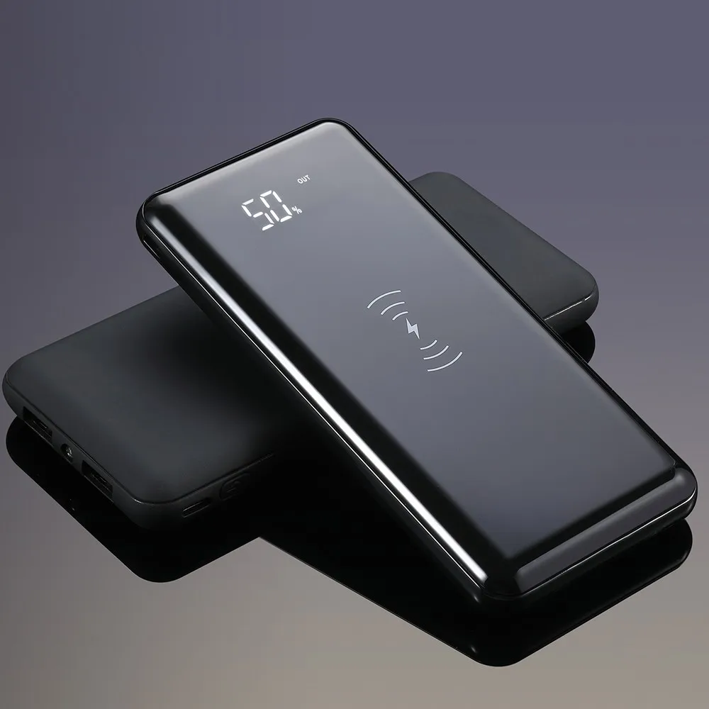 Multifunction Wireless Powerbank 10000Mah Qi Wireless Power Bank Charger - ANKUX.COM