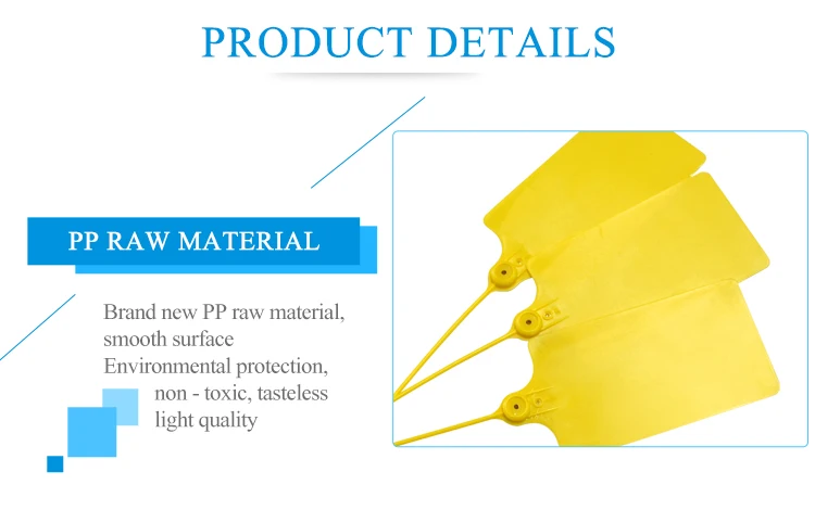 MA - PS 6003 High Security Airline Catering Baggage tamper proof Plastic Seals