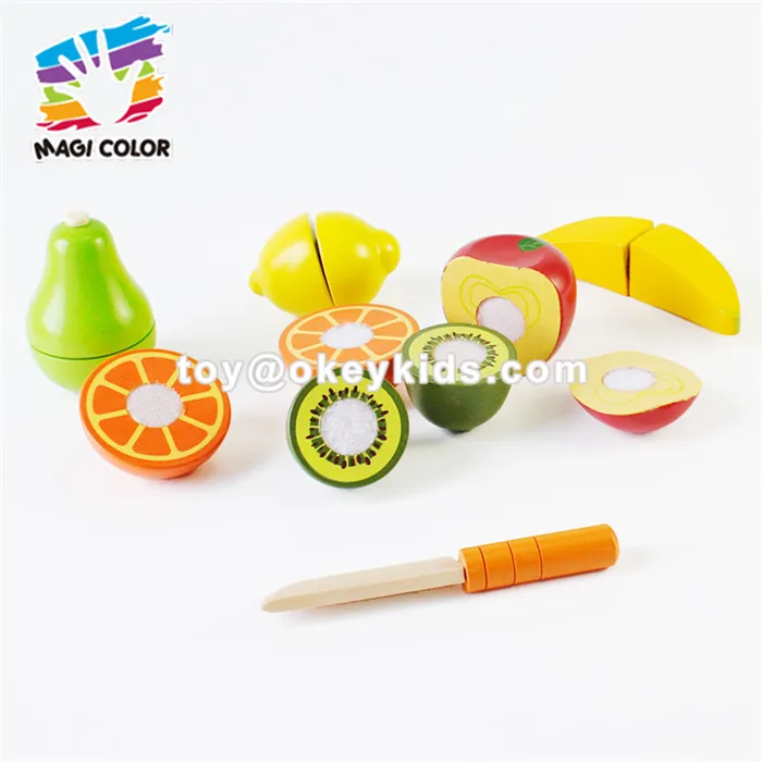 cutting toy fruits