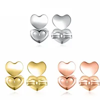 

As Seen on TV Magic Women Earrings Bax Lifters Adjustable Heart Earrings Support Patches Plated Backs