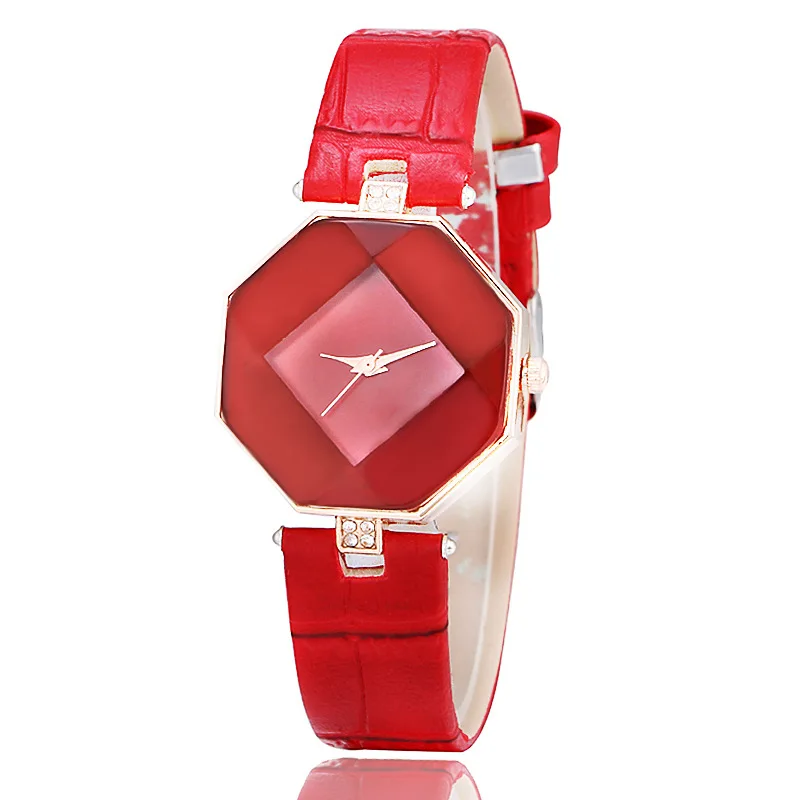 

30 mm diameter explosive Korean version lady watches high-quality fashion lady watch diamond lady watches wholesale, Red/black/white/blue/purple