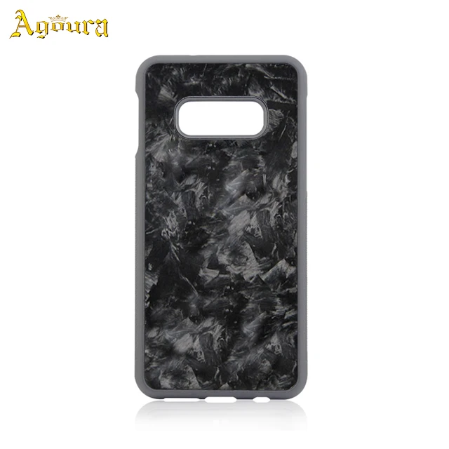 

Carbon fiber Phone Case For Samsung S10 lite in stock, Black