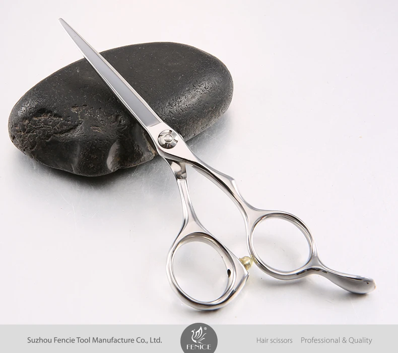 Fenice Japanese professional slim blade Salon beauty hair scissors for Cutting