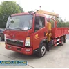 HOWO 3.5 ton mini truck with crane