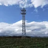High-quality three-column steel tube telecommunication tower