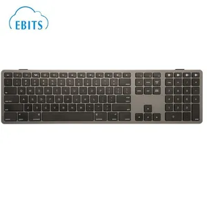 Backlit Aluminium Wireless Bluetooth Keyboard