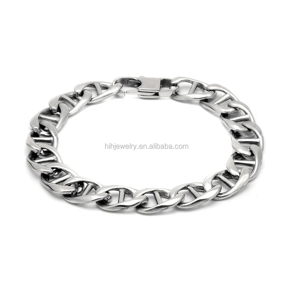 316l Handmade Bracelets Cool For Boys Stainless Steel 316l Handmade Bracelets Cool For Boys Stainless Steel Chain Bracelet Men