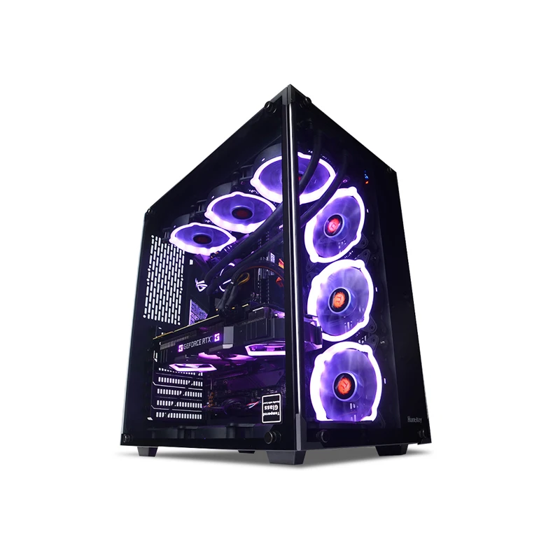 

Ningmei Latest Core i9 9900KF GeForce Rtx 2080 512GB NVME SSD Black High End PC Desktop Computer for Gaming