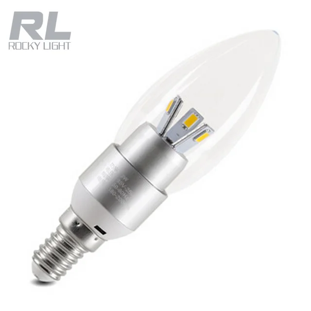 
E14 E27 Dimmable LED Candle Light, 3w 4w 5w 6w LED Candle Bulb 