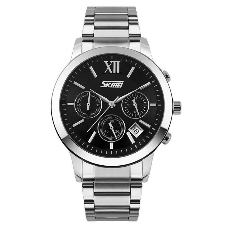 

skmei 9097 japan original quartz watch odm classic stainless watches men