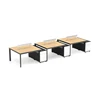 Frank Tech ergonomic computer desk office workstation partitions for 6 people workstation office staff desk