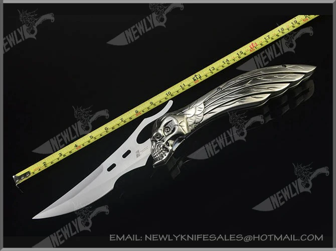 Combat Knife Tactical Folding Knife Pocket Knife With Auminium Handle