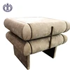 Alibaba wholesale product high quality table mirrored night stand leather fabric bedside table