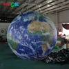 2018 hot sale inflatable planet balloons led light inflatable ball for sale