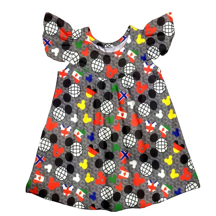 

Wholesale boutique summer baby girls clothing children kids dress, As the picutres show