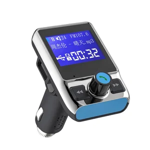 AGETUNR T40 Bluetooth FM Transmitter & Car Charger