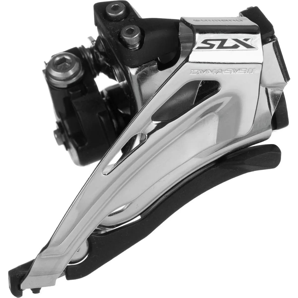 shimano slx front derailleur adjustment