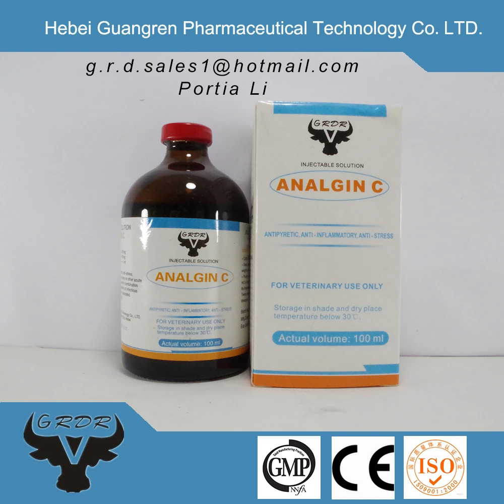 Antipyretic Medicine Analgin 25,Vitamin C 5 Injection Buy Analgin
