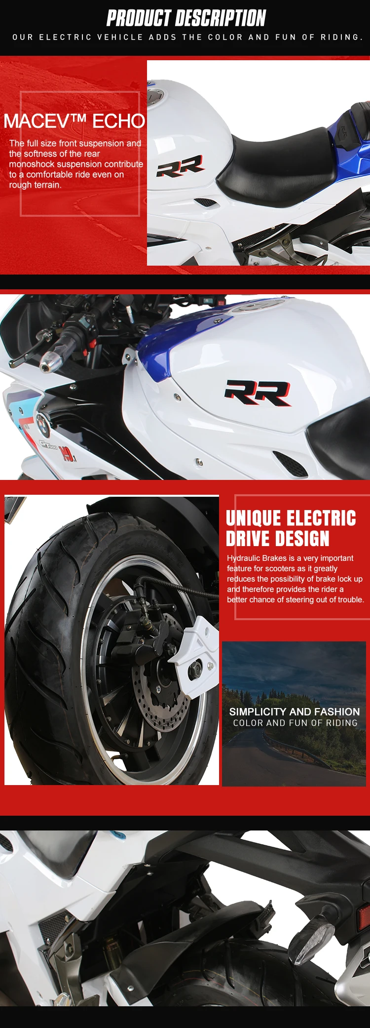China 2021  eec electric motorcycles 72V electric motorcycle for sale electric motorcycle with 3000w