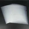 Environment friendly custom A4 transparent clear PP document presentation folders cardboard shape file folder