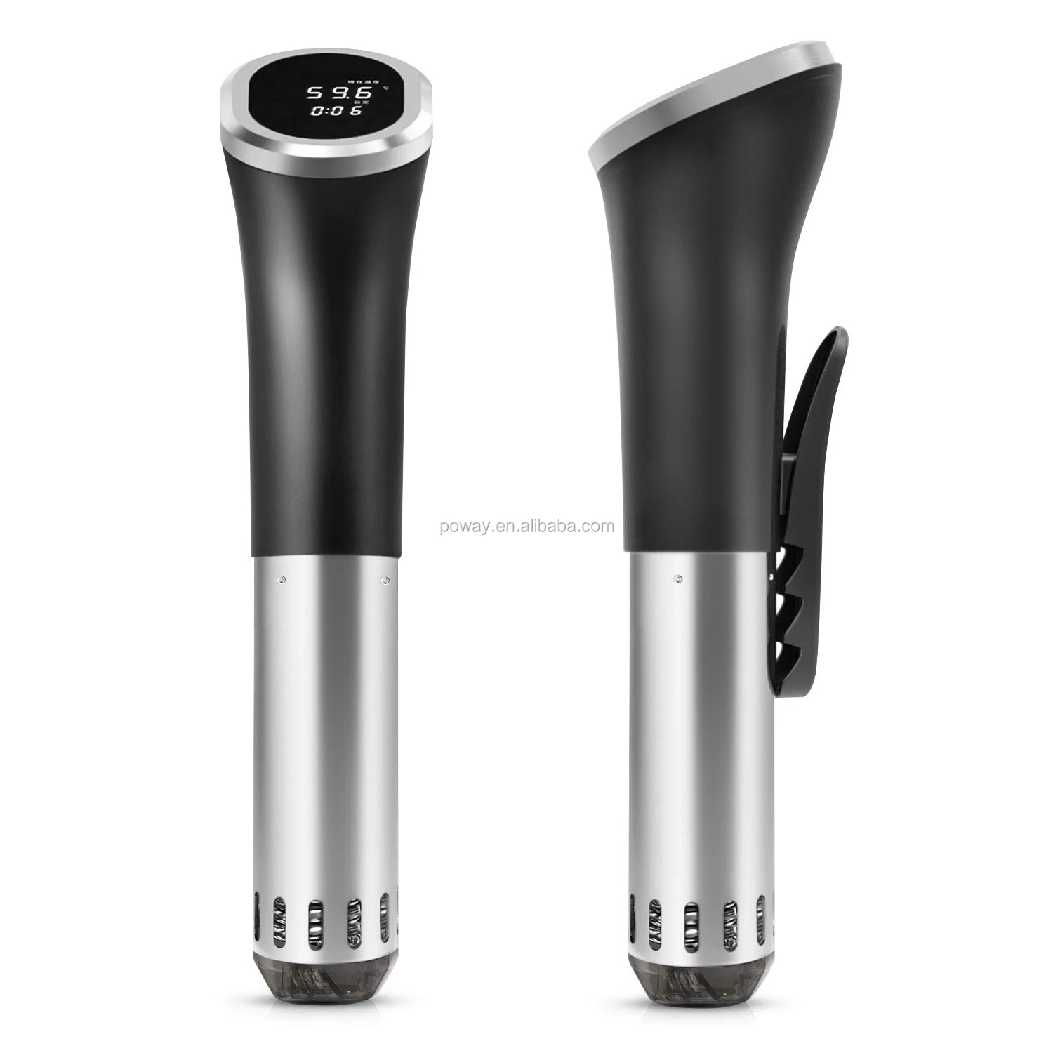 
Poway Waterproof Sous Vide Machine IPX7 Preset Function Accurate Temp. Digital Slow Cooker for Home and Restaurant High Quality 