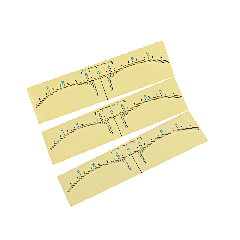 

Lushcolor Transparent Eyebrow Ruler sticker for Permanent Makeup