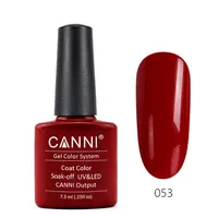 

CANNI soak off nail polish gel nail manicure Factory Professional Private Label 7.3ml 240 Colors Bottle Nail UV Gel Polish OEM