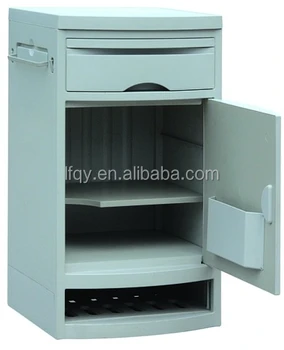 Hospital Furniture Parts Plastic Medical Cabinet With Shoe Racks
