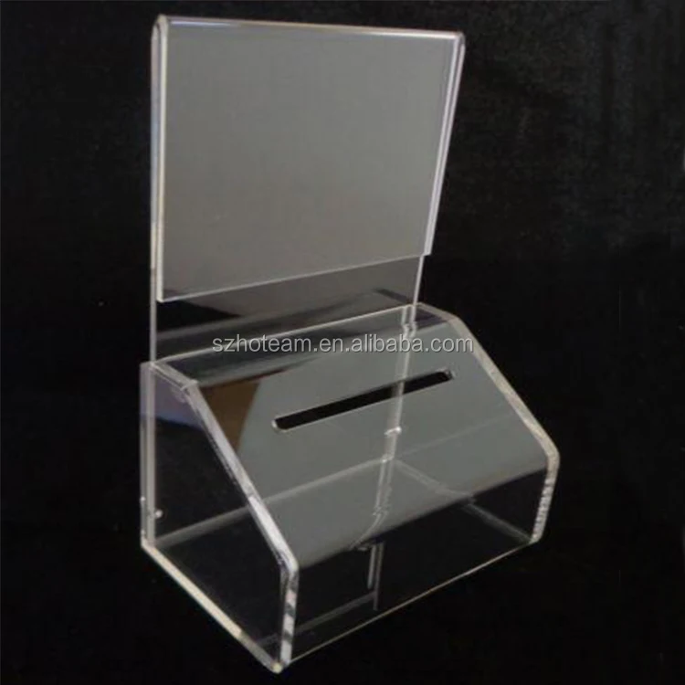 6 x 6 clear plastic box