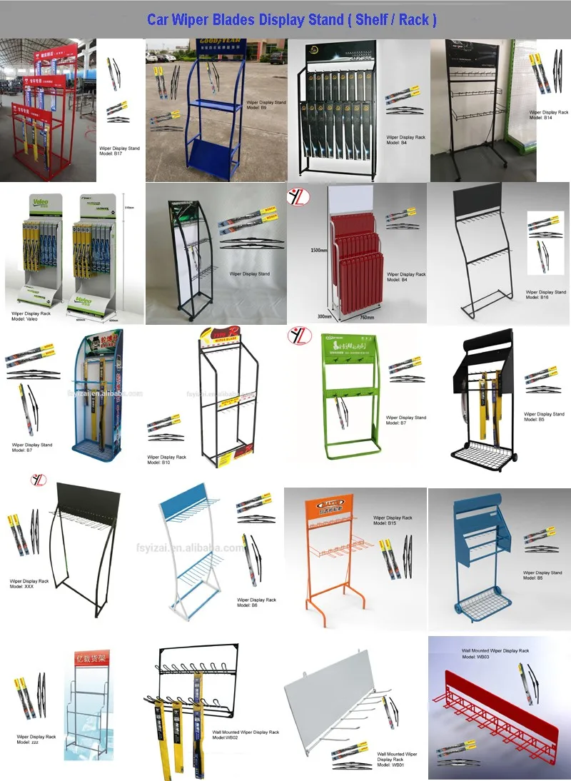 Automobile Accessories Wiper Blade Display Stand/windscreen Wiper Display Rack Buy Display