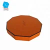 2018 luxury custom handmade octagon shape rigid cardboard gift box,clothes dress packing box boxes with lid