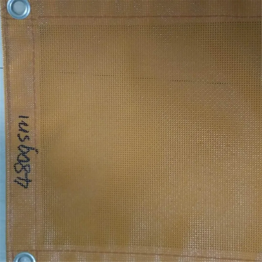 Fireproof PVC Coated Mesh Fabric as Construction Safety Net