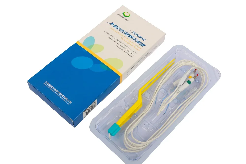 
Disposable nonstick orthopedic ,ENT bipolar forceps 