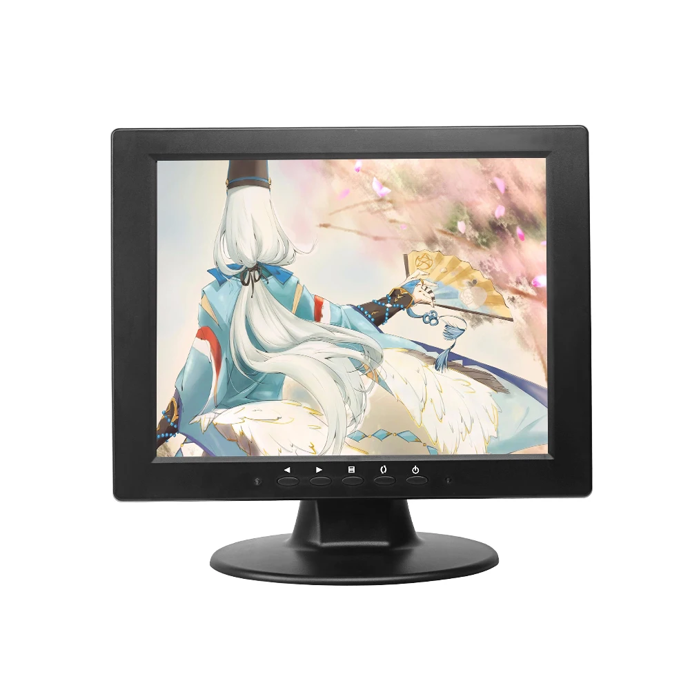 

Square screen white/black color 10.4 inch tft lcd tv monitor with vga, Black/white