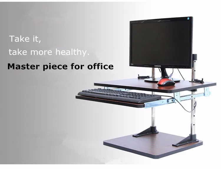 Adjustable Standing Desk Converter height adjustable monitor holder desk stand,standing desk Adjustable Standing Desk Converter height adjustable monitor holder desk stand,standing desk