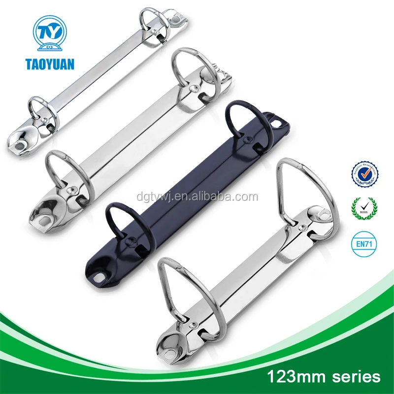 Matt Black 2 Ring Binder Mechanism / File Folder Mechanism Buy 2 Ring