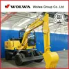 Alland compact design gear reducer and all the necessary functions for mini excavator are integrated