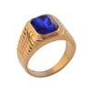 India Gold Design Stone Ring Designs For Men