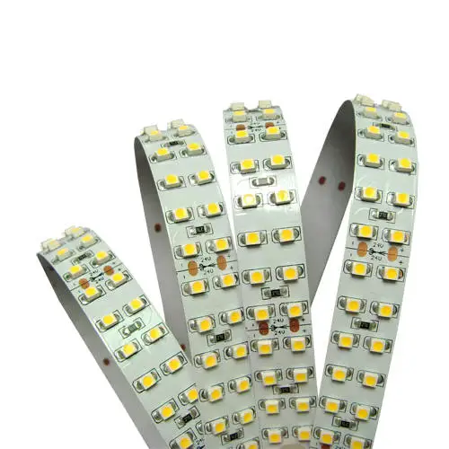 DC24V 19.2W 240pcs 3528LED/meter, Non-waterproof super bright SMD LED strip double row