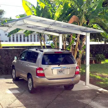 Polycarbonate Roofing Aluminum Garden Car Shed For Carport 