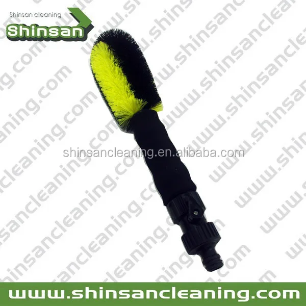 Hot Selling Water Flow Wheel Brush With Soap Dispenser/soap Dispenser