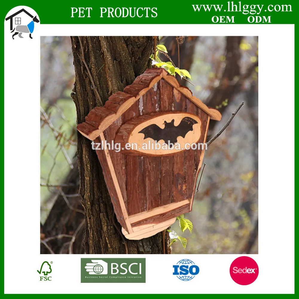 Bat House Pest Control Bats Shelter Protects Home From Mosquitoes And Bugs Dual Chamber