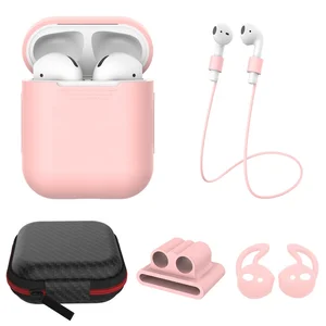 5in1 For i10 tws Earphone Soft Silicone Cases For AirPod Protective Cover Skin Accessories Case for Apple Wireless Headphones