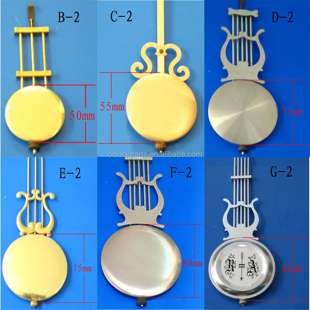 Grandfather Clock Parts 50mm Metal Pendulum Bob Buy 50mm Metal