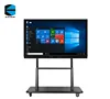 EKAA 75 inch touch screen monitor interactive whiteboard computer with school teaching application
