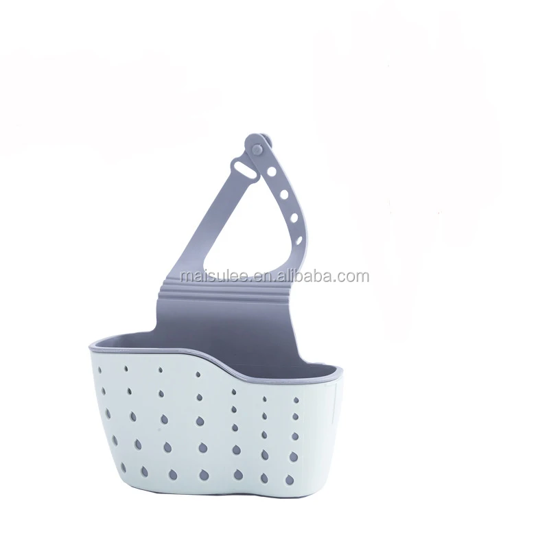 

sink Soap Holder plastic holes leakage basket Sinks small rack sink shelf Dish Cloths Rack Drainer Dish bathroom soap mat, Blue, pink, beige