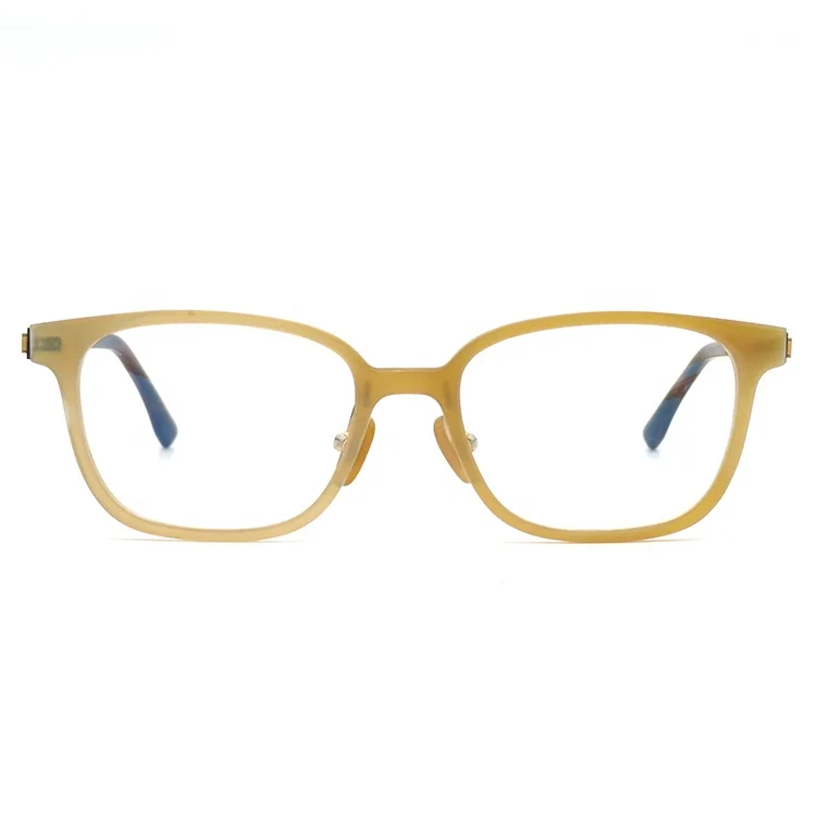 

New Superior Quality Eyeglasses Brown Black Buffalo Horn Optical Frames YT-FNJ-001.C3